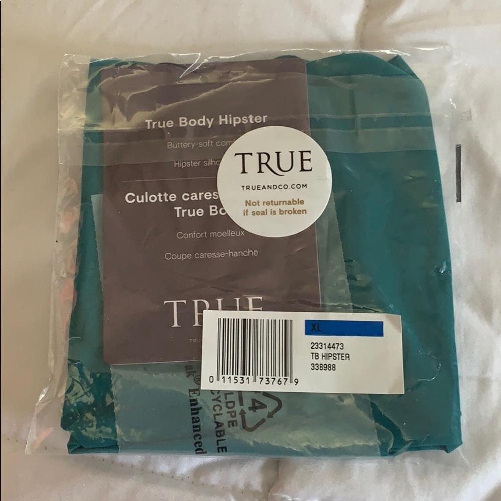 Turquoise True & Co True Body Hipster